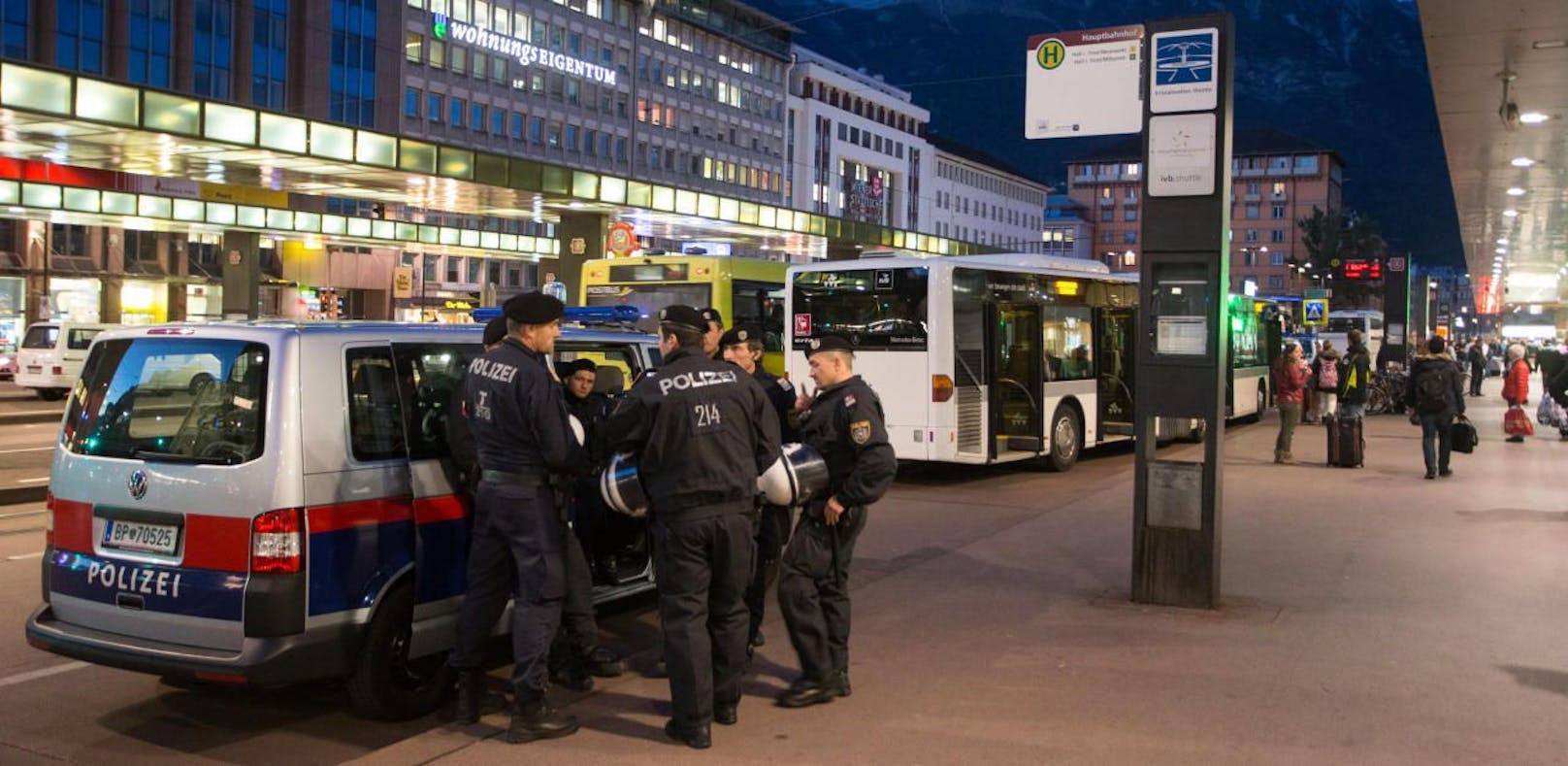 Die Attacke ereignete sich am Innsbrucker Hauptbahnhof.