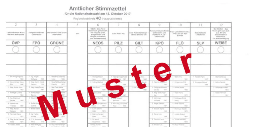Im Amtsblatt der Gemeinde Mondsee wurde die SPÖ "vergessen".