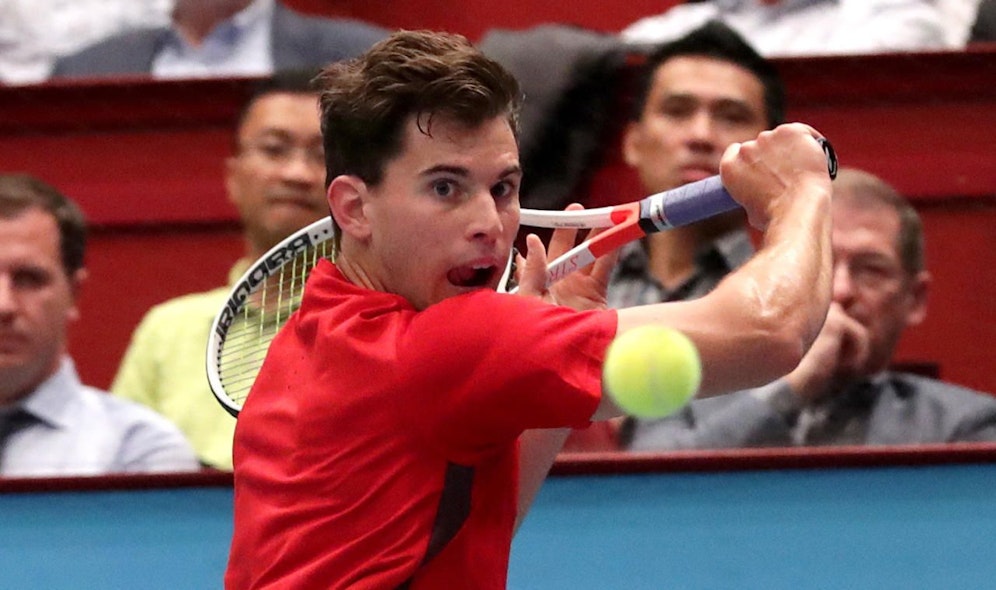 Dominic Thiem steht im Wien-Achtelfinale.