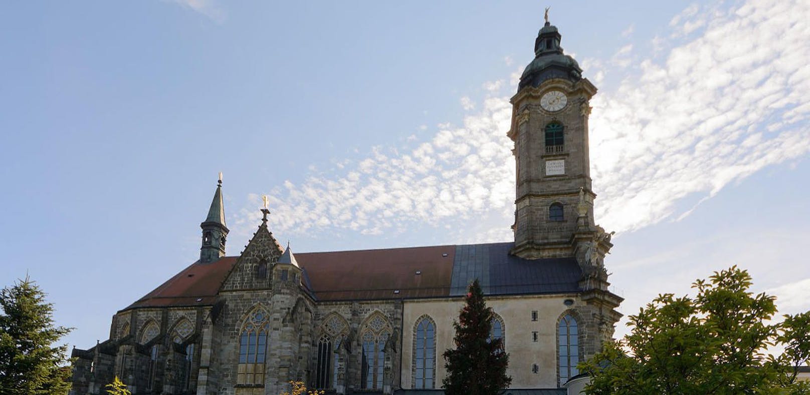 Die Stiftskirche in Zwettl wird im Film zum Schauplatz.