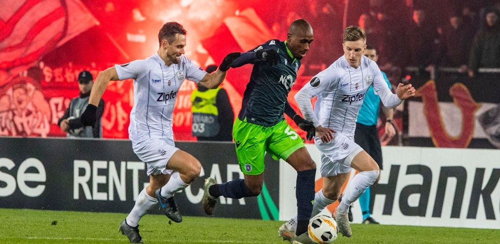 Holland und Co. ließen im Gegensatz zu den Fans auf den Rängen gegen Sporting nichts anbrennen. 