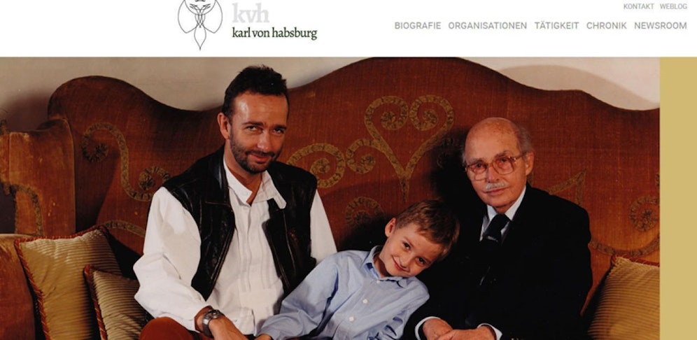 Das Wörtchen "von" könnte dem Kaiserenkel Karl Habsburg eine Geldstrafe einbringen.