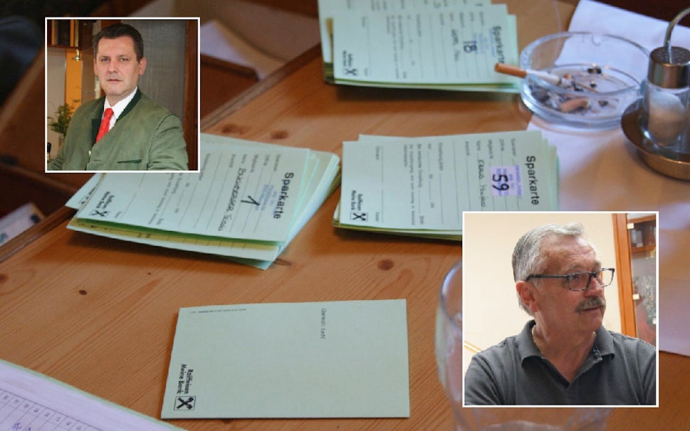 Hans Steinberger (li.) und Rudolf Buchberger (re.) fürchten um die Wirtshauskultur.