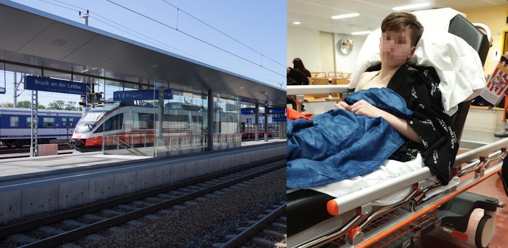 Philipp erlitt einen Schlüsselbeinbruch.