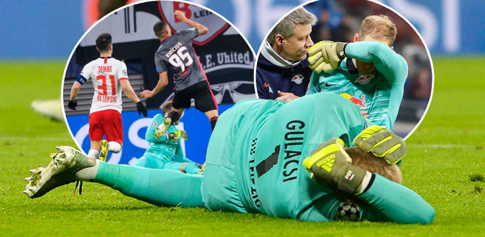 Peter Gulacsi hat es heftig erwischt.