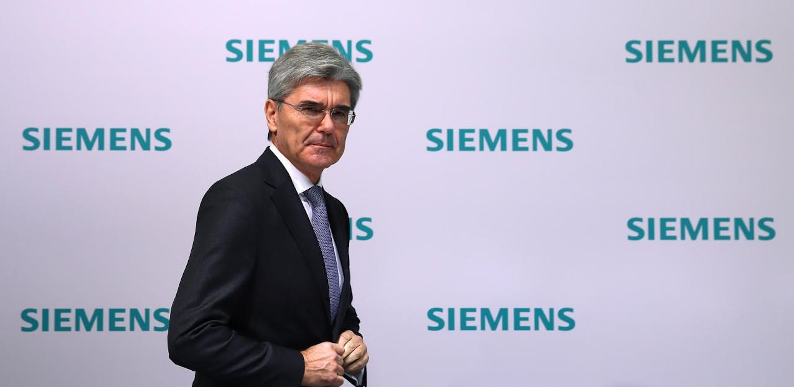Der Vorstandsvorsitzende von Siemens: Joe Kaeser.
