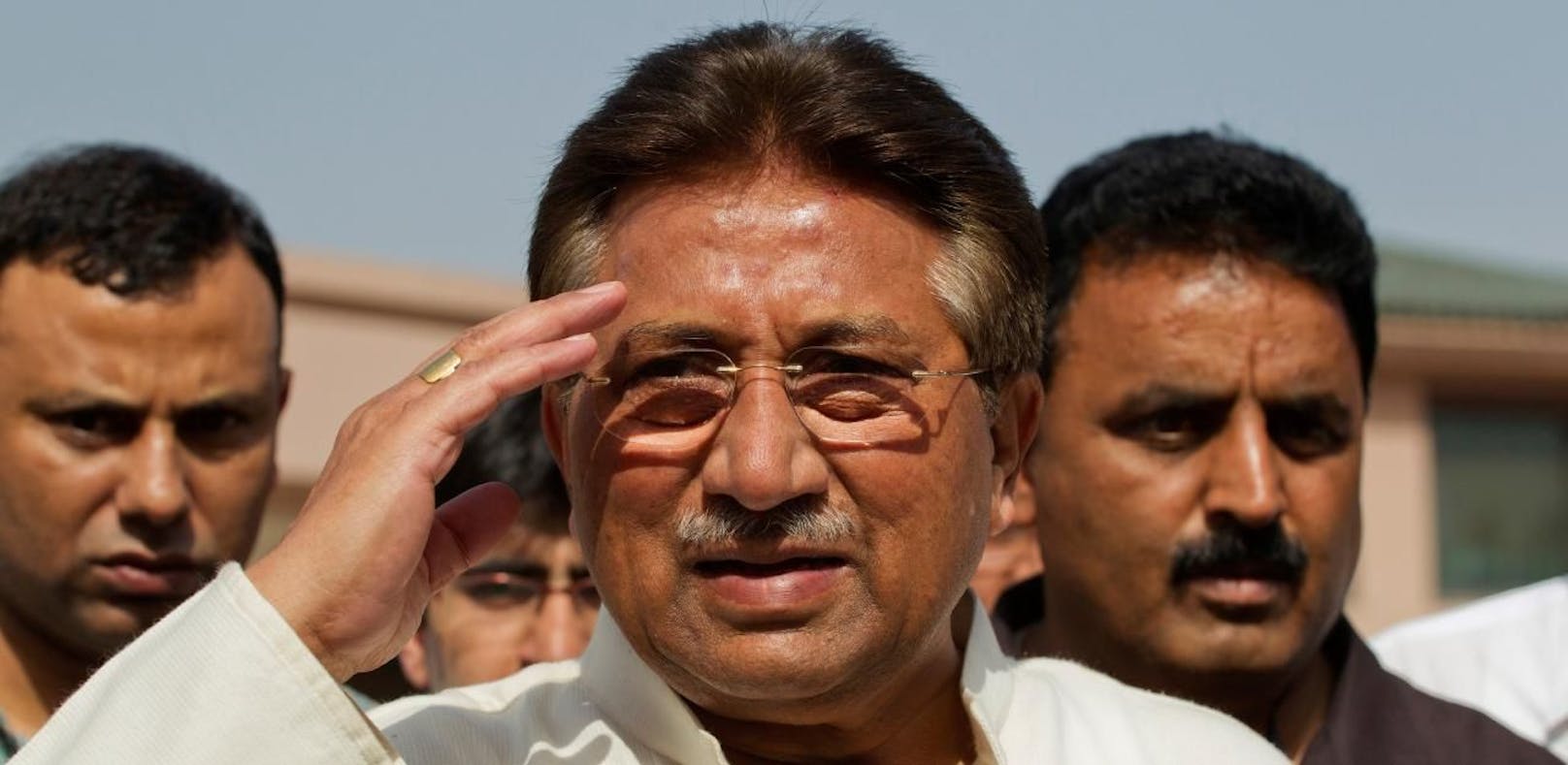 Pervez Musharraf im Jahr 2013
