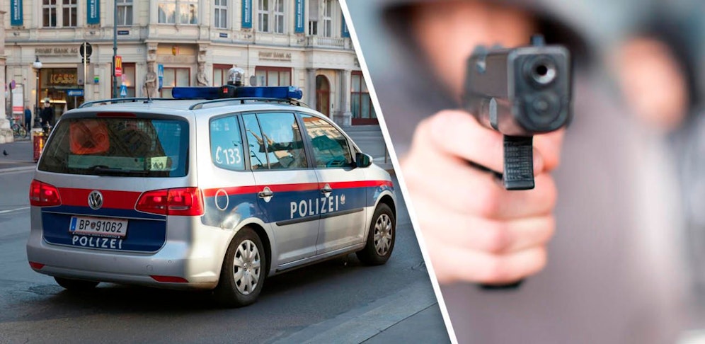 Der 51-Jährige bedrohte die vier Männer laut Polizei mit einer Schreckschusspistole.