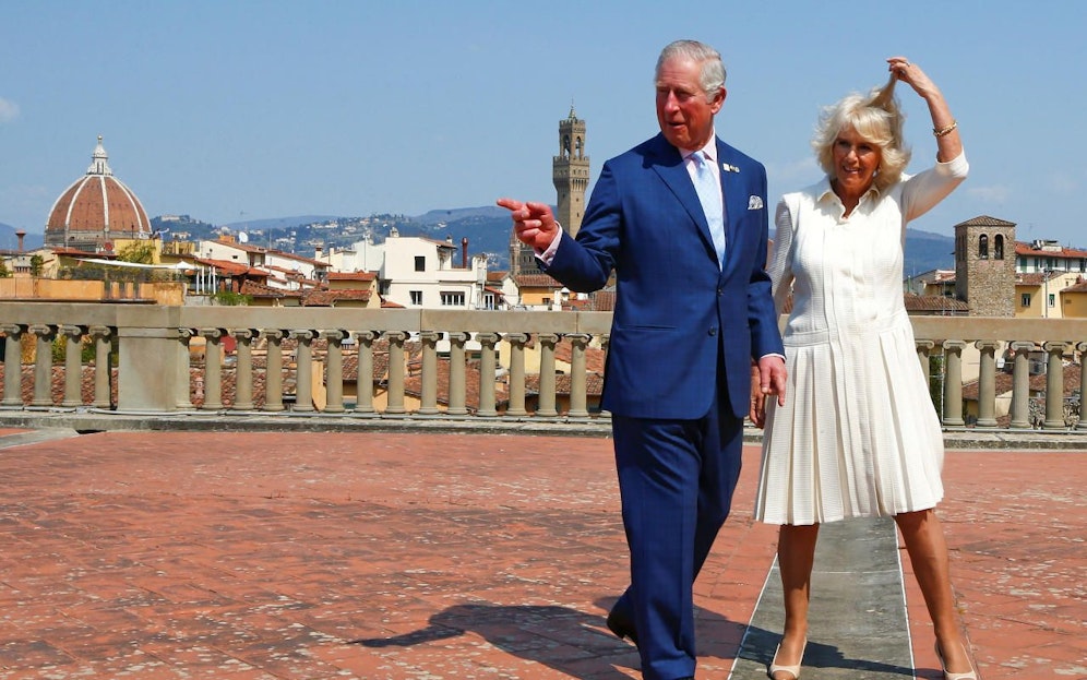 Herzogin Camilla mit ihrem Ehemann Prinz Charles