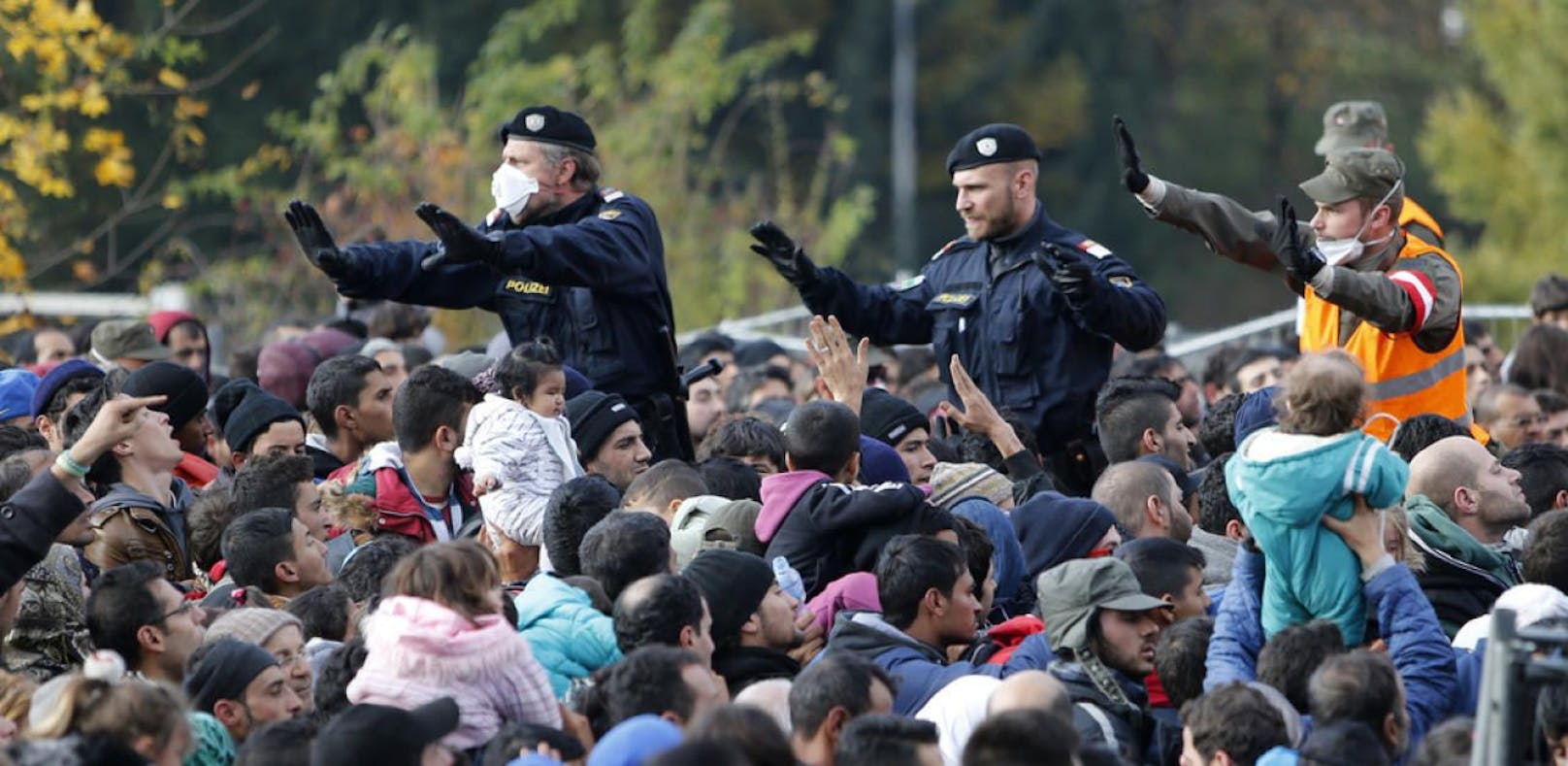 Im Burgenland werden jeden Tag über 100 Flüchtlinge aufgegriffen.