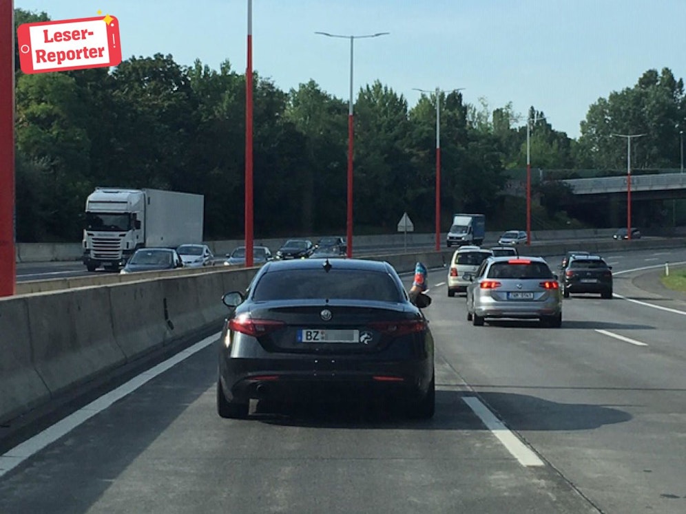 Eine Lüftung der besonderen Art auf der Wiener Tangente.