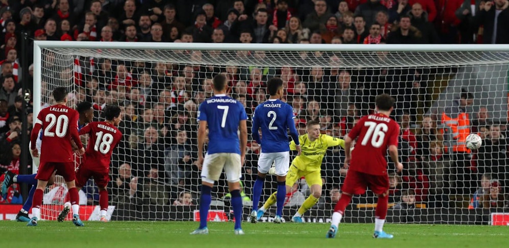 Liverpool steigt in die nächste Runde auf