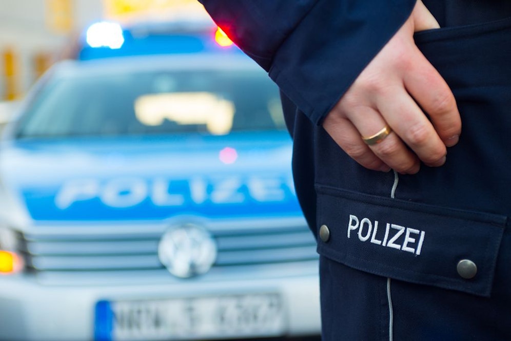 Die Polizei musste wegen einem 