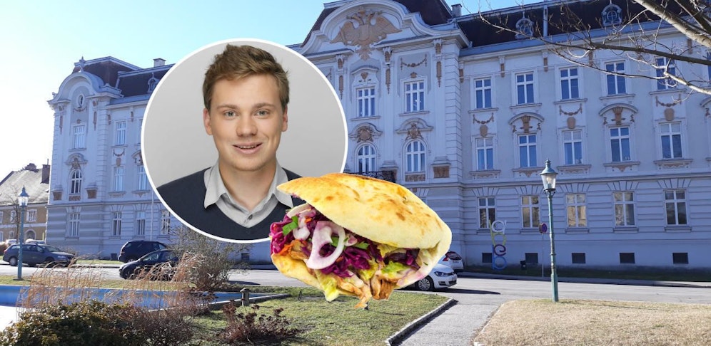 VP-Gemeinderat Krumböck will den Kebap-Stand verhindern.