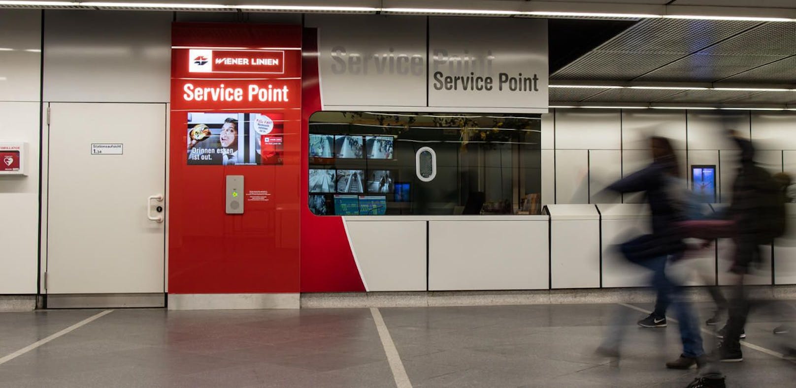 23 Service-Points entstehen in U-Bahn-Stationen mit hoher Kunden-Frequenz.