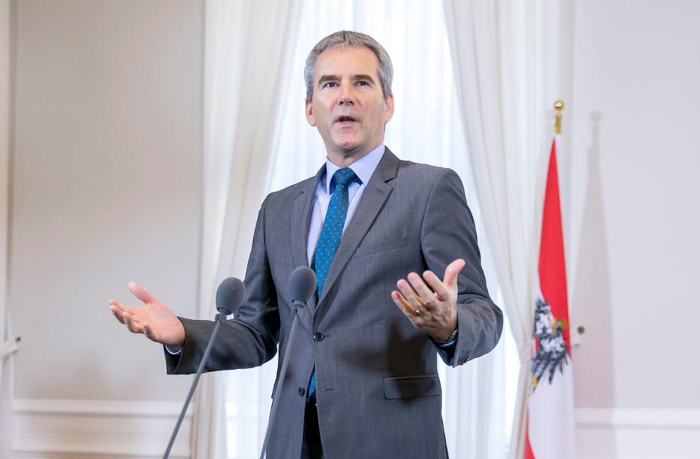 Finanzminister Hartwig Löger