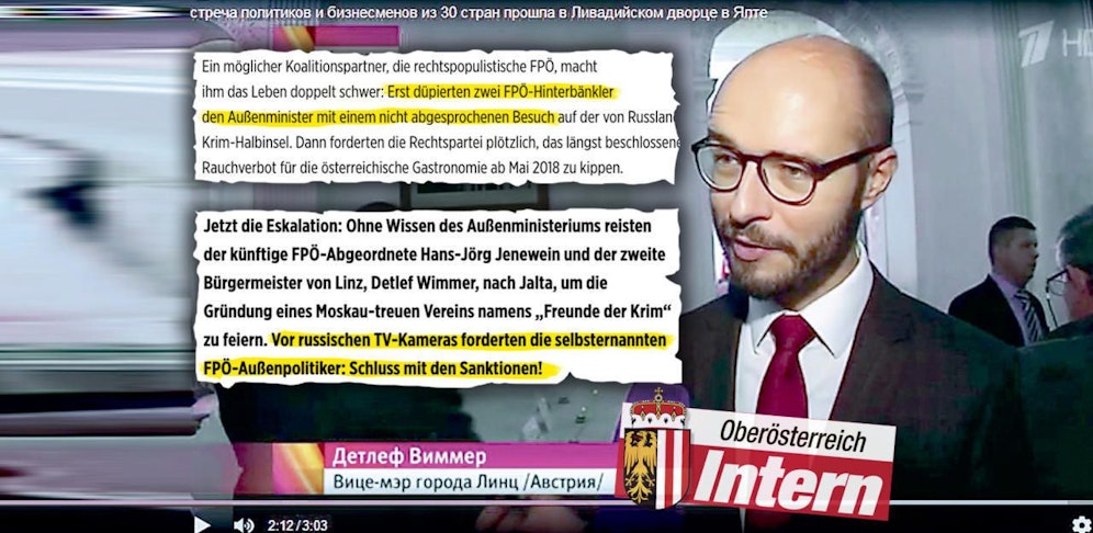 Die deutsche "Bild" schrieb nun wenig schmeichelhaftes über Detlef Wimmer (FPÖ.