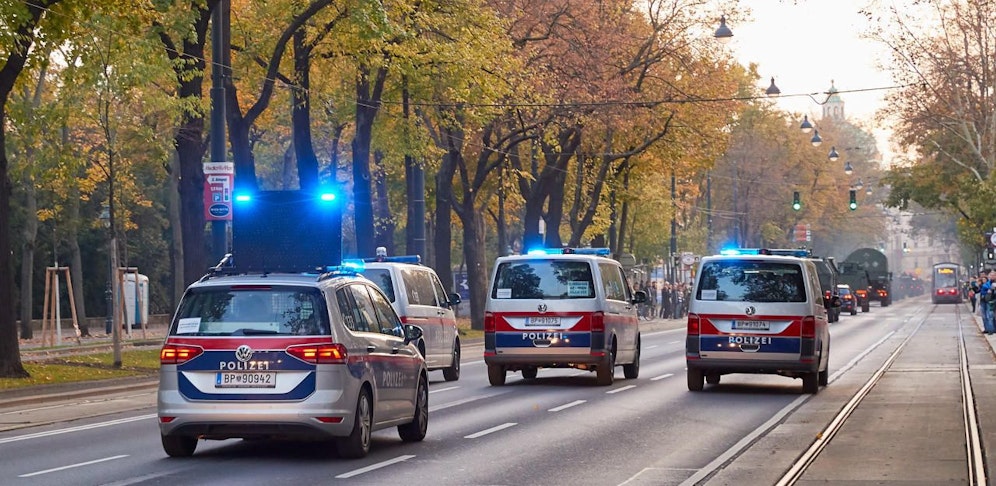 Polizeieinsatz in Wien (Archivfoto)