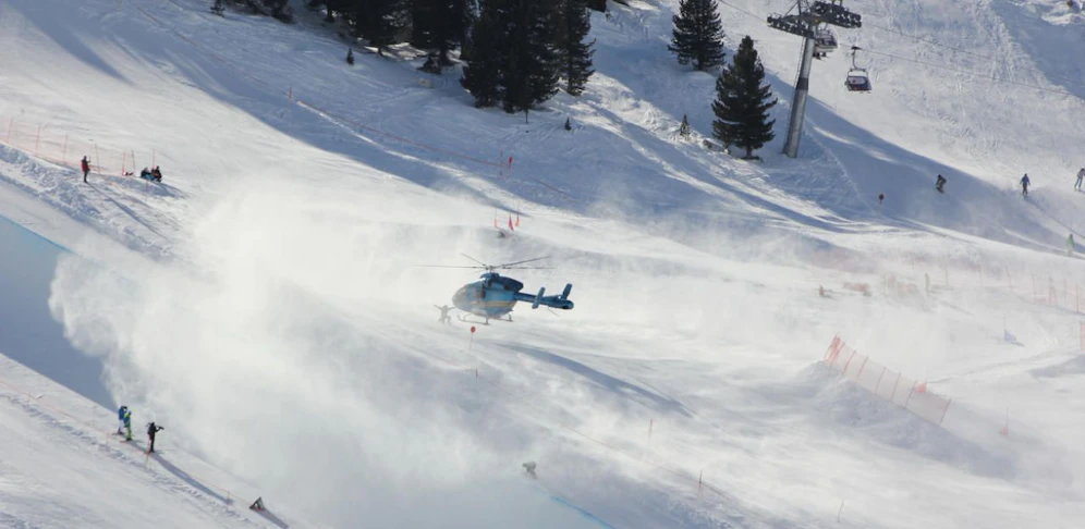 Das Mädchen wurde mit dem Hubschrauber in das Spital geflogen