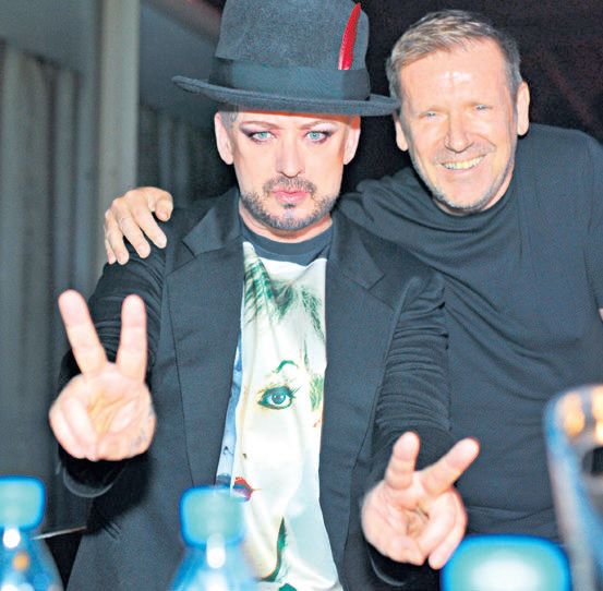 Heute.at - Boy George als Star der George-Party
