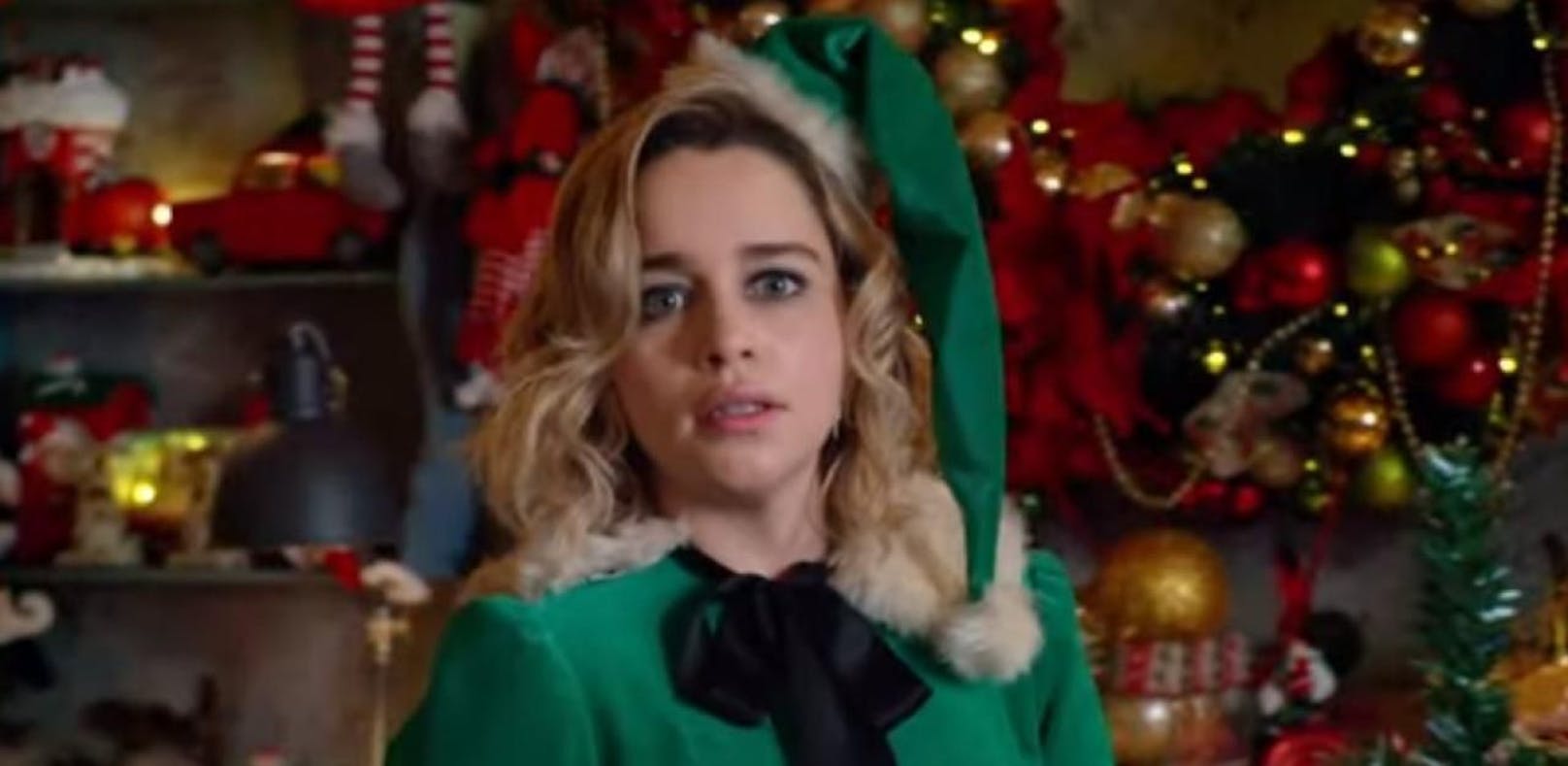 Emilia Clarke als grantige Elfe in "Last Christmas"