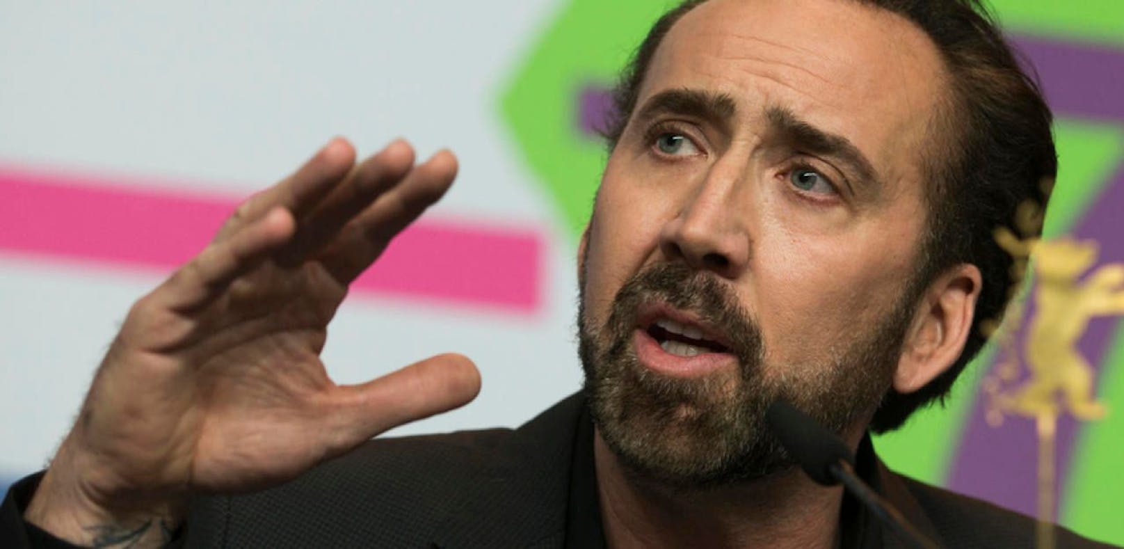 Hollywood-Star Nicolas Cage spielt Spider-Man