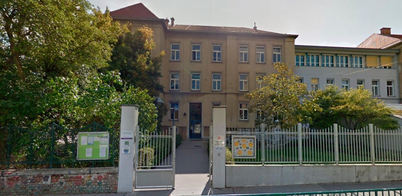 Die Wittelsbacher Volksschule in Wien-Leopoldstadt
