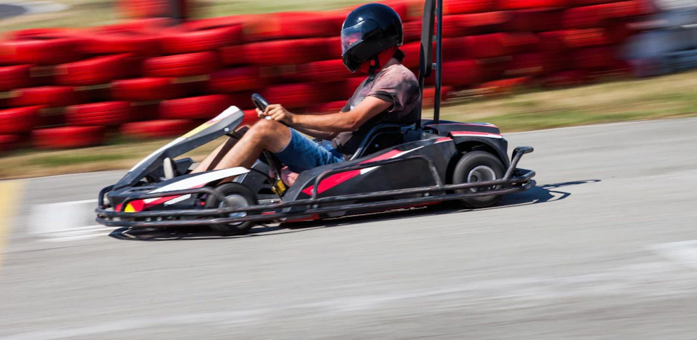 Heftige Auseinandersetzung bei Go-Kart-Rennen