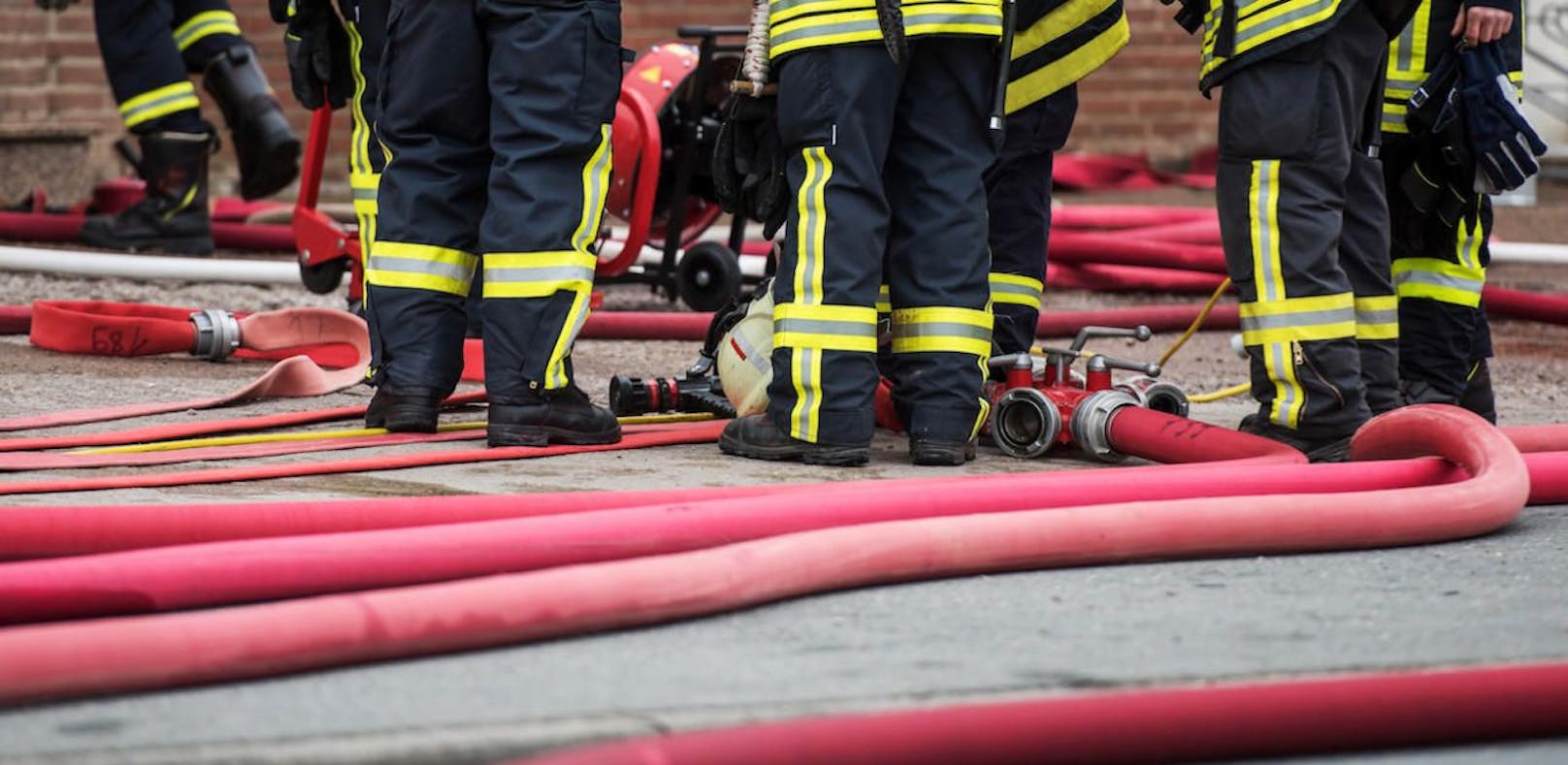 Einsatz für mehrere Feuerwehren in Wieselburg.