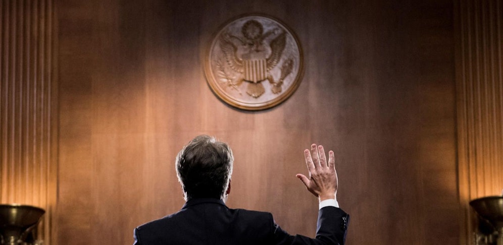 Brett Kavanaugh ist Oberster Richter.