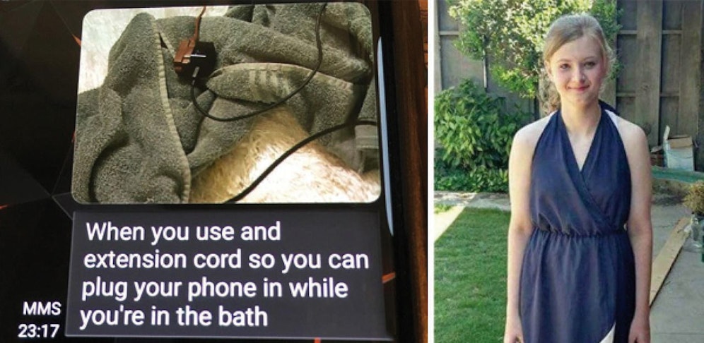 Tragisch: Madisons letzte SMS