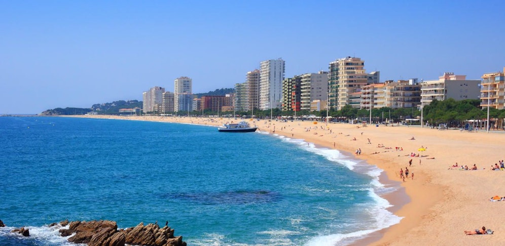 Platja d'Aro: An diesem Strand wurde die 27-Jährige von drei Männern vergewaltigt.