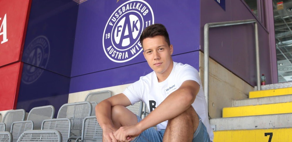 Dominik Prokop: Das große Spielmacher-Talent der Austria stellt sich im "Heute"-Exklusiv-Interview vor. 