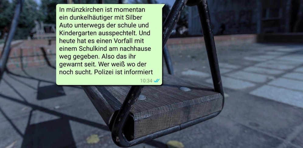 Diese Meldung sorgt im Innviertel für Verunsicherung. Es handelt sich laut Polizei um ein wildes Gerücht.