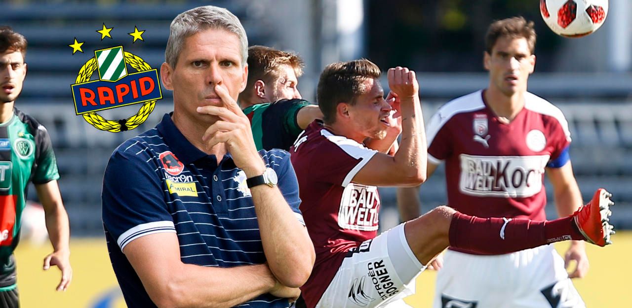 Heute.at - Kühbauer beobachtete nächsten Rapid-Gegner