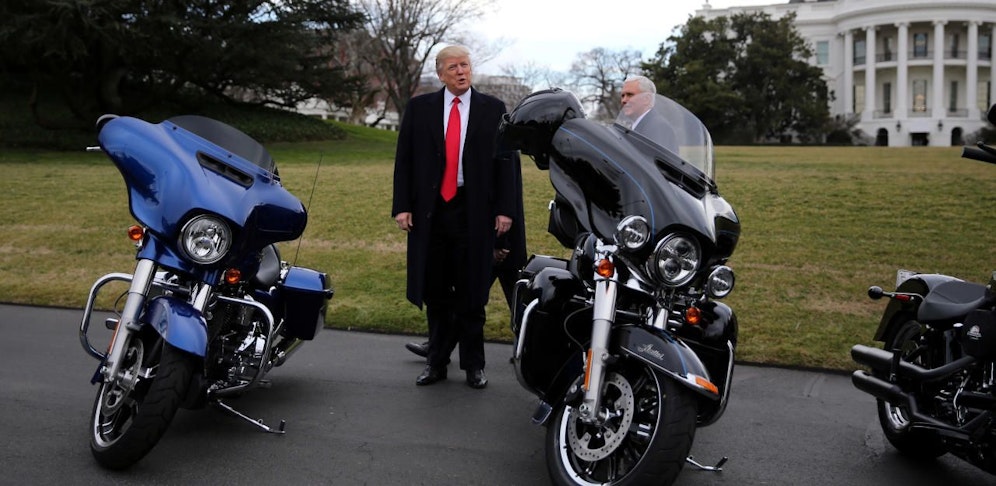 US-Präsident Donald Trump begann den Handelskonflikt.