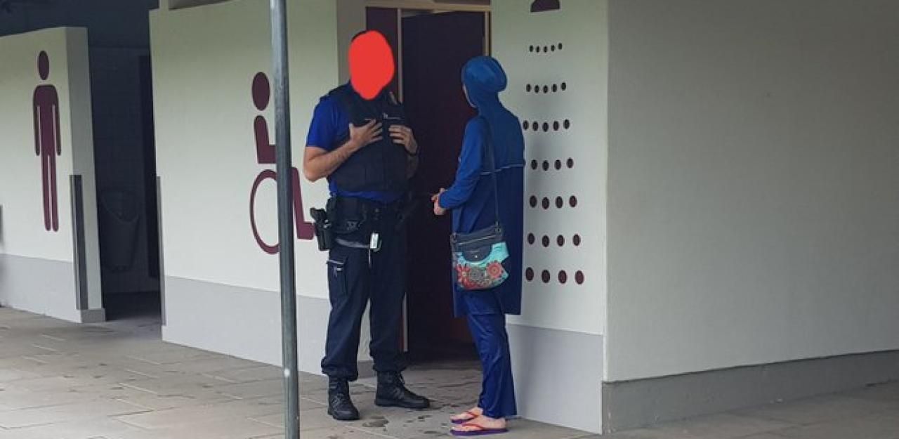 Heute.at - Bademeisterin ruft Polizei wegen Frau in Burkini