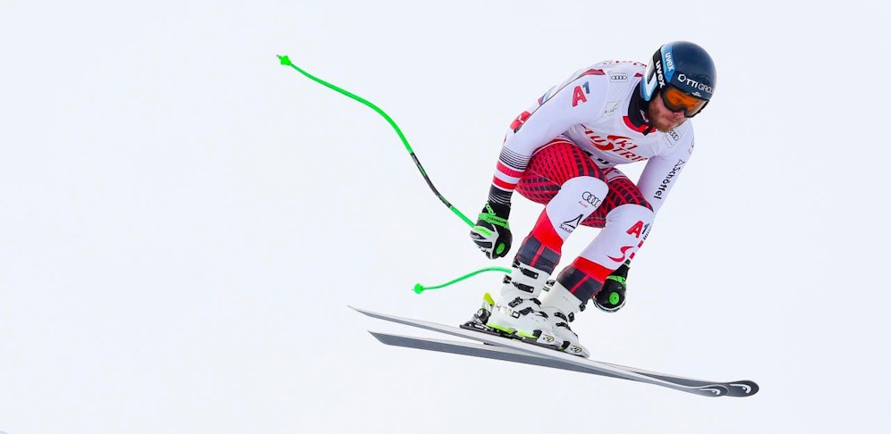 Christian Walder im Saalbach-Training.