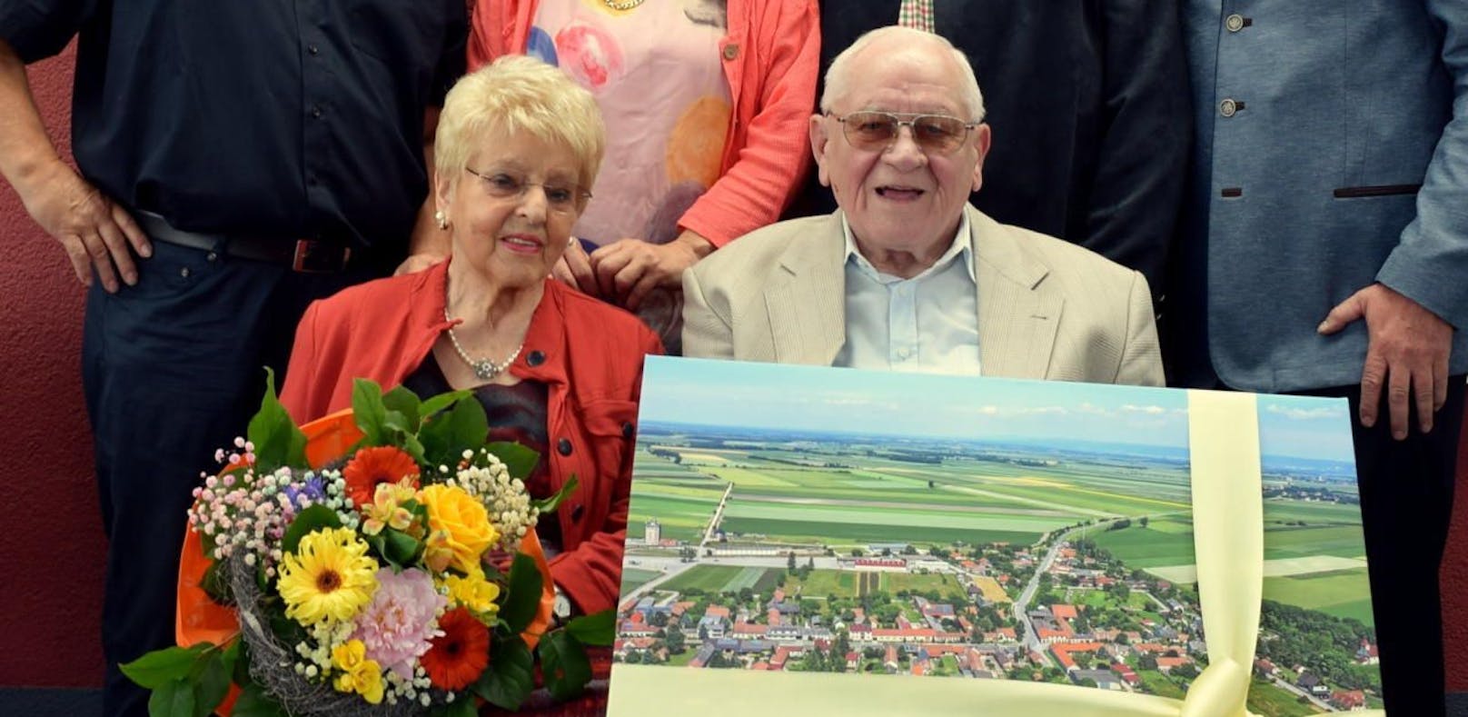 Antoniette und Günter  seit 60 Jahren verheiratet