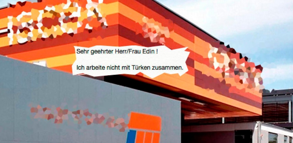 Fassungslosigkeit herrscht über einen Brief, der an eine Welser Baustoffirma geschickt wurde. 