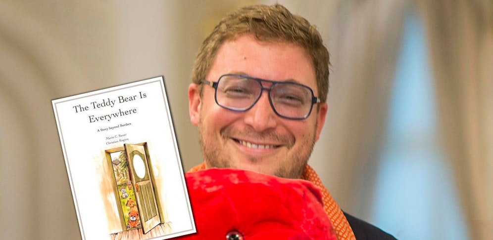 Mario C. Bauer und sein neues Buch. 