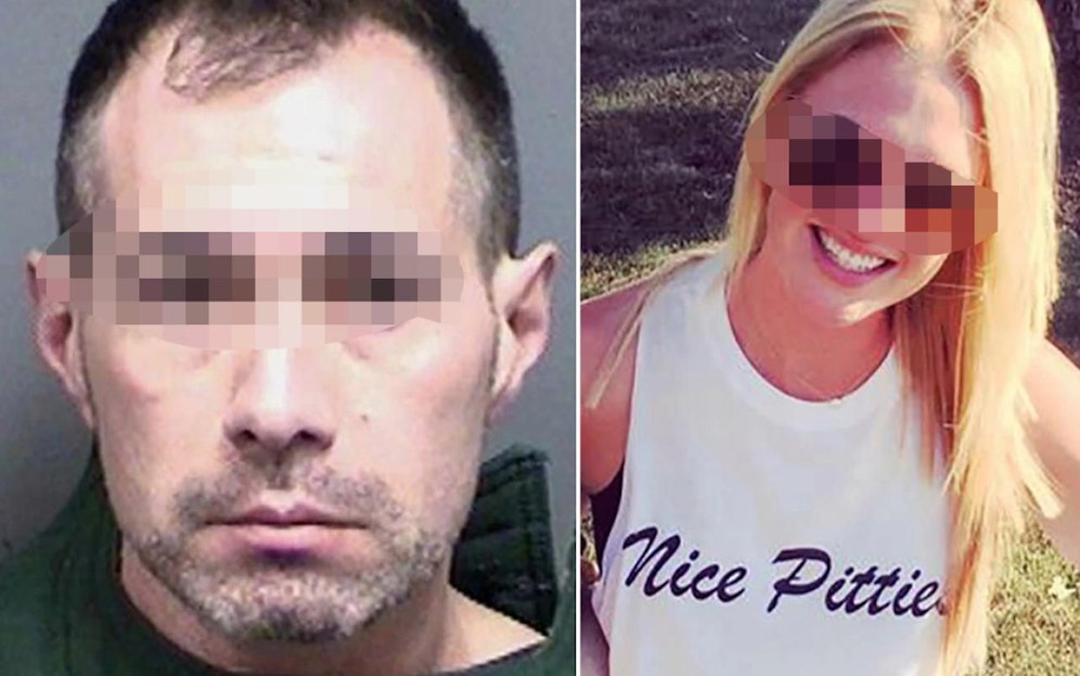 Manager John G. (44) gestand den Mord an seiner Frau Amanda (31, re.) im Beichtstuhl. 