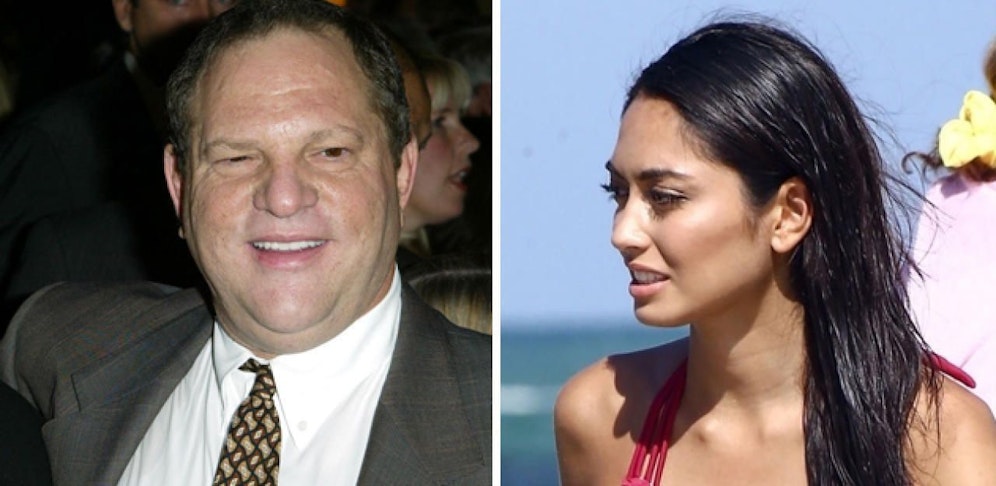 Ambra Battilana Gutierrez zeichnete Harvey Weinstein bei einem Annäherungsversuch auf. 