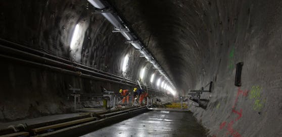 Semmeringbasistunnel wird gebaut.