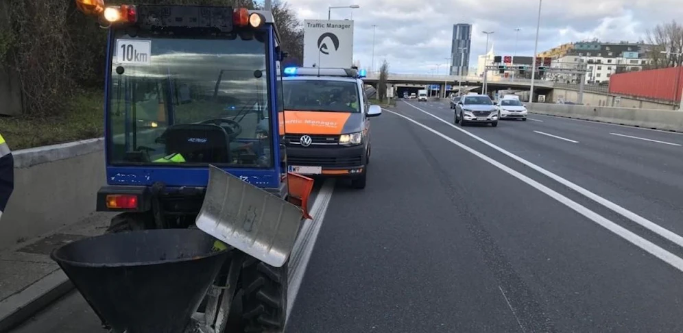 Dieser Traktor taugt nicht für die Autobahn!