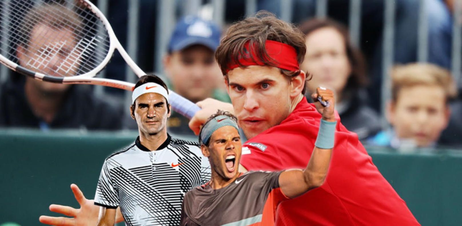 Thiem mit Federer und Nadal gegen Rest der Welt
