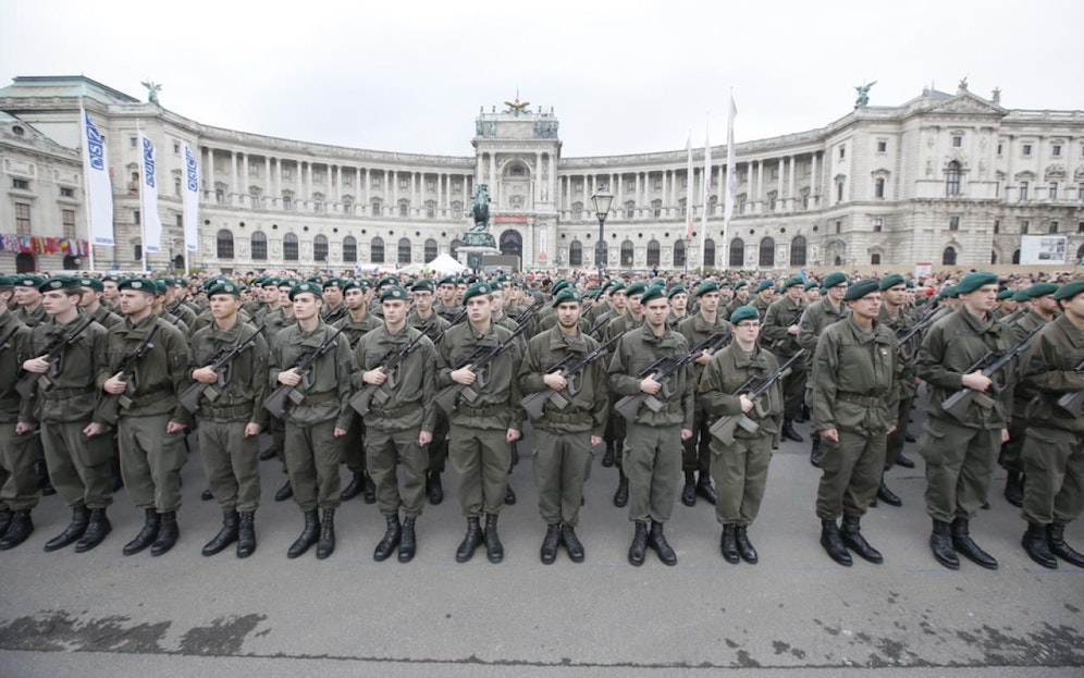 Am Nationalfeiertag präsentiert sich das Bundesheer traditionell am Heldenplatz