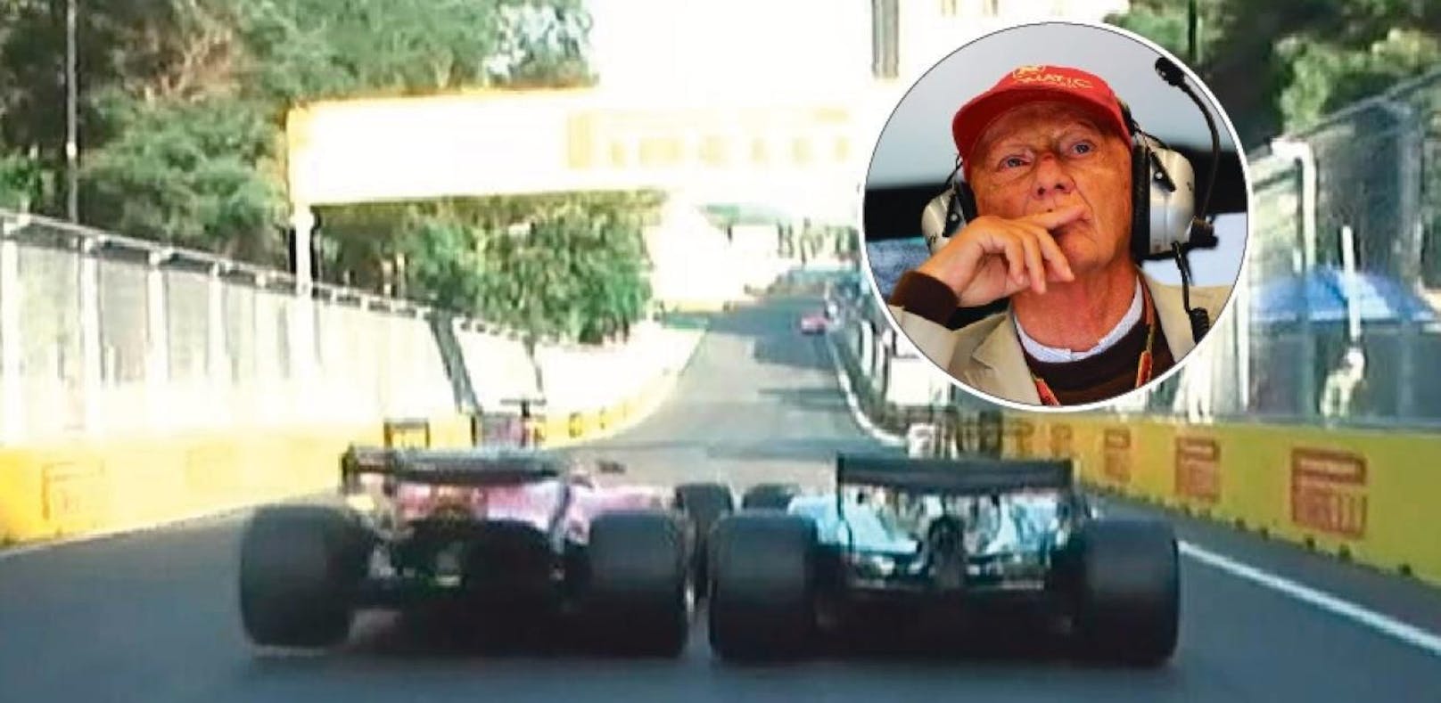 Lauda über Ramm-Aktion: "Ein Riesenfoul von Vettel"