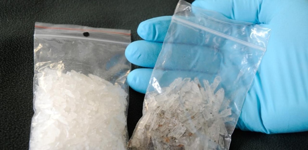 Die Sechs Beschuldigten werden verdächtigt im Innviertel Crystal Meth verkauft zu haben. (Symbolbild)