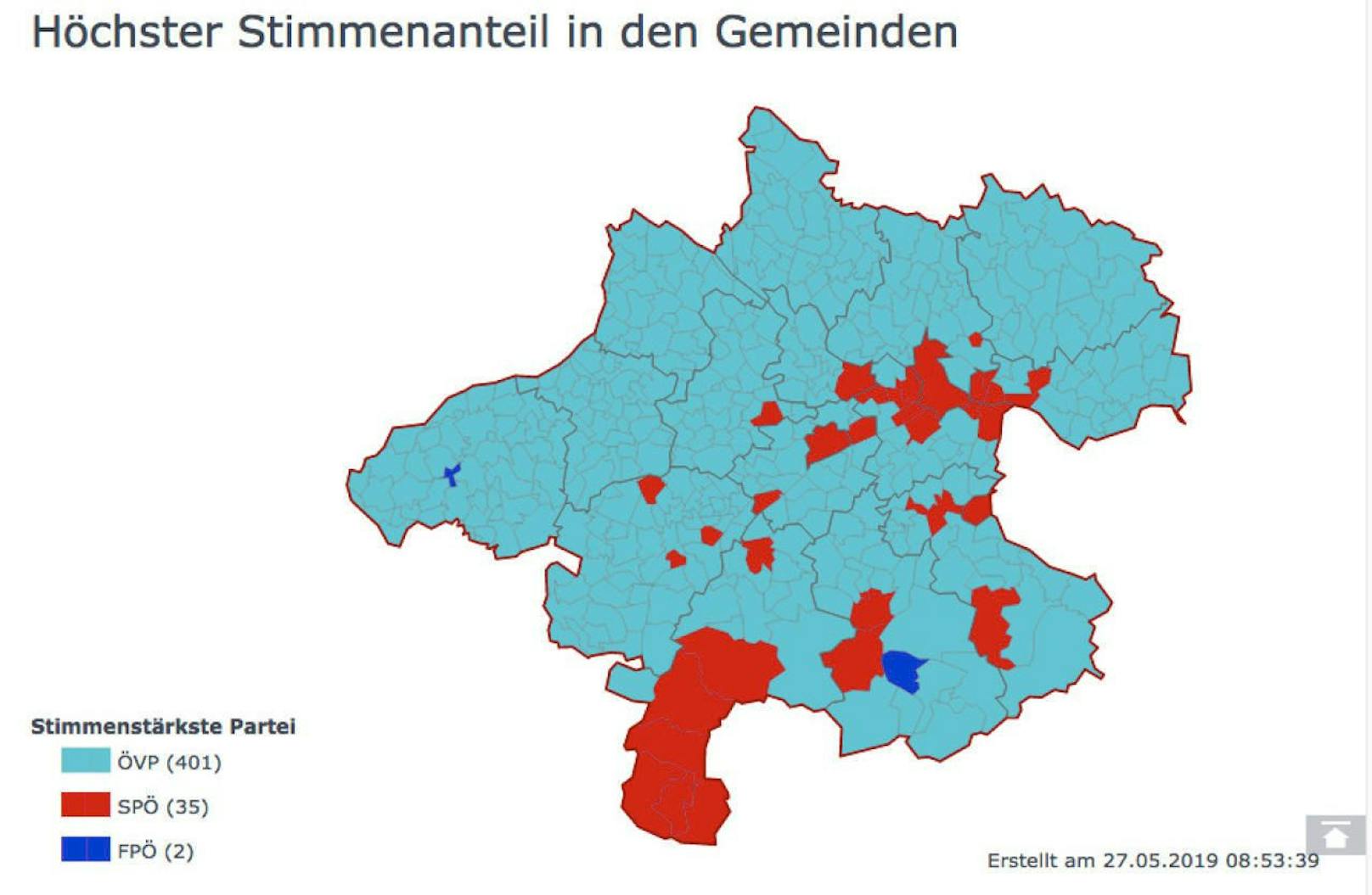 So hat Oberösterreich gewählt.